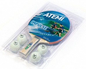 Atemi Impulse набор для настольного тенниса (1р+4м)
